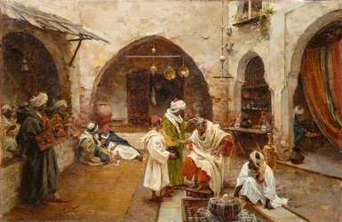 Der Barbier auf dem Souk